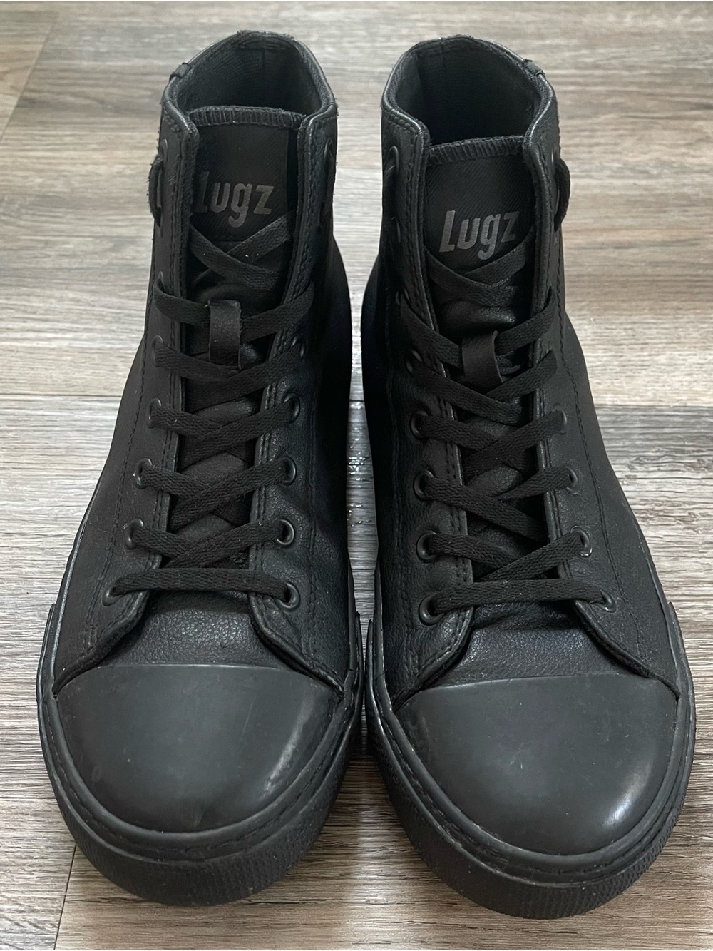 Lugz Non Slip Resistant High Top Sneaker Work Shoes Women’s Size 9, Black